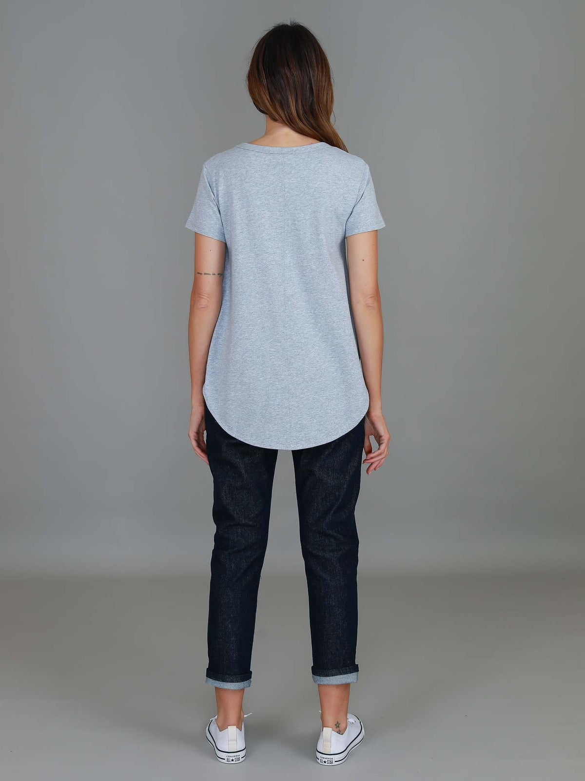Jill Gold Star with Stripes T Shirt
