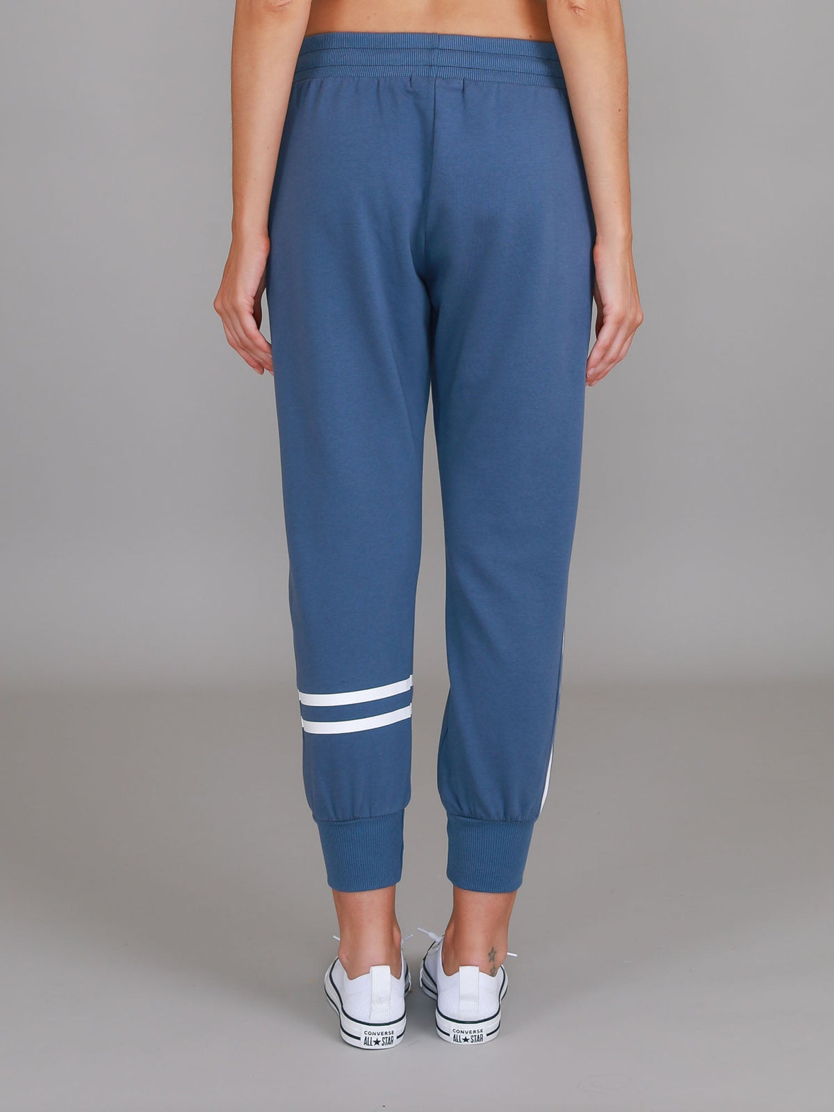 Jamie | Women's Two-Stripe Sweatpants – Cotton French Terry