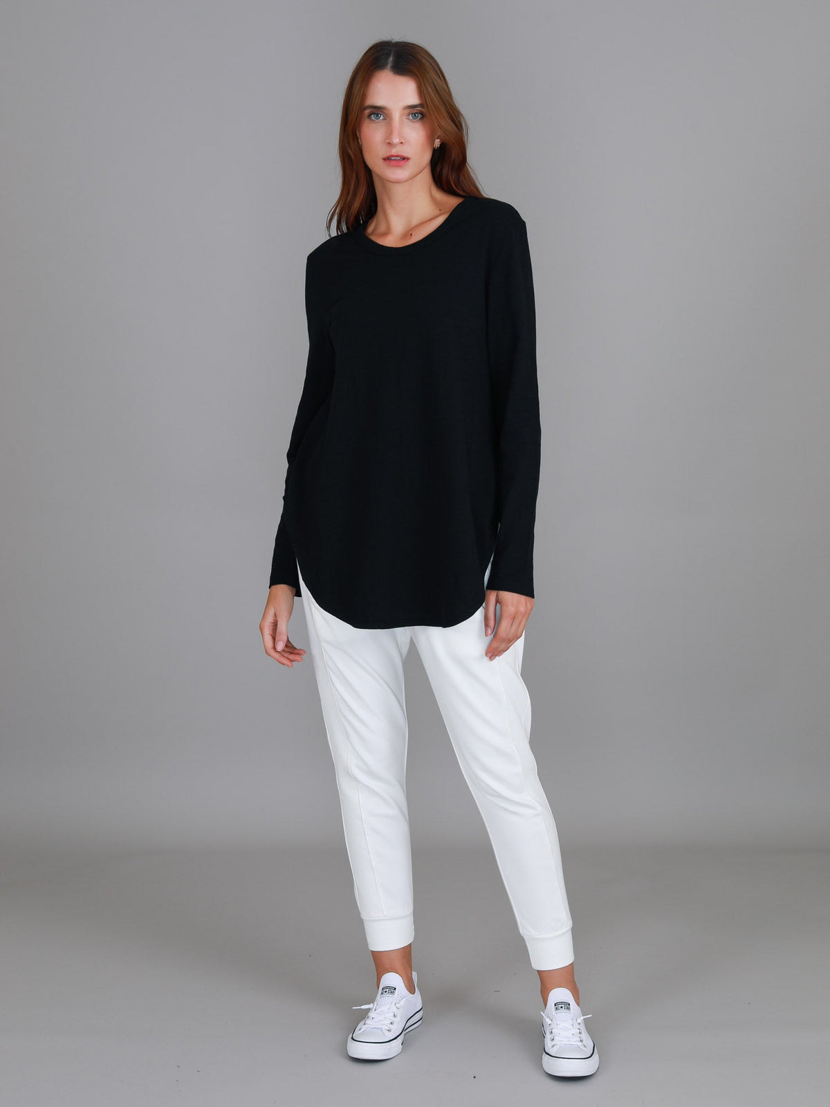 Scarlett | Women's Long Sleeve T-Shirt – Cotton Slub Jersey
