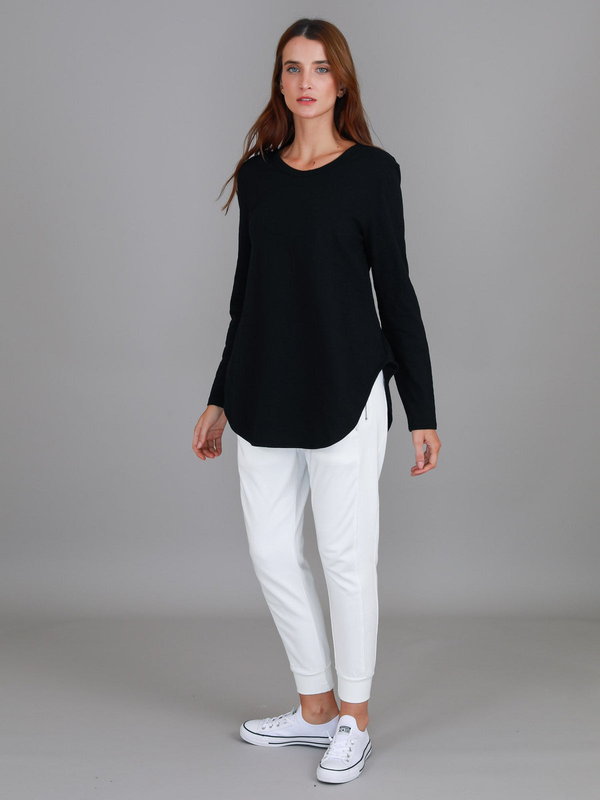 Scarlett | Women's Long Sleeve T-Shirt – Cotton Slub Jersey