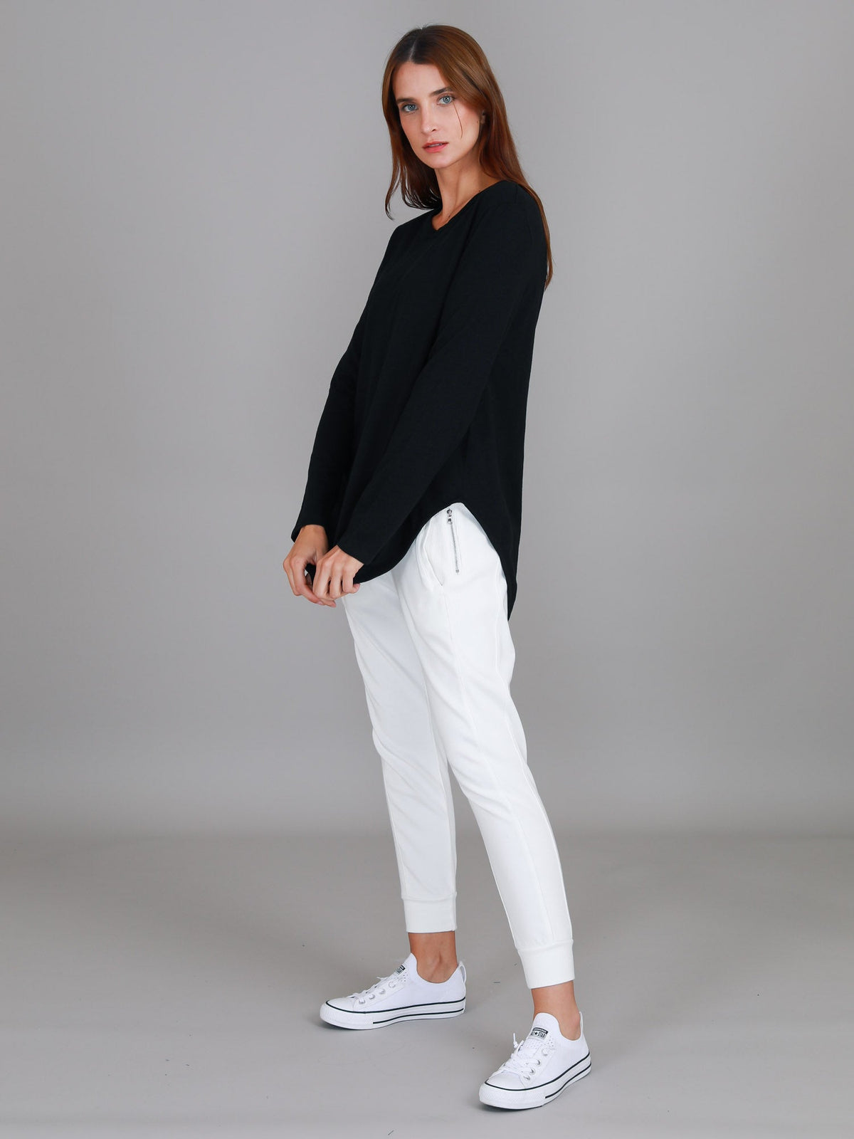 Scarlett | Women's Long Sleeve T-Shirt – Cotton Slub Jersey