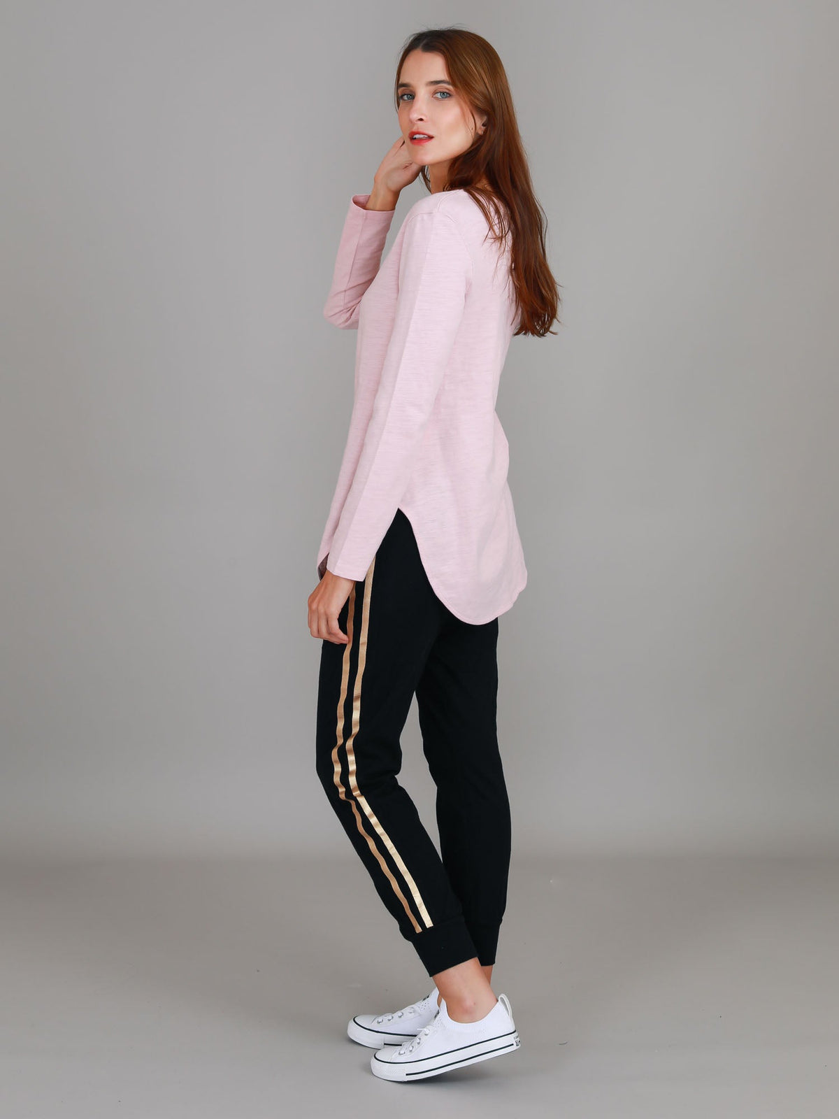 Scarlett | Women's Long Sleeve T-Shirt – Cotton Slub Jersey