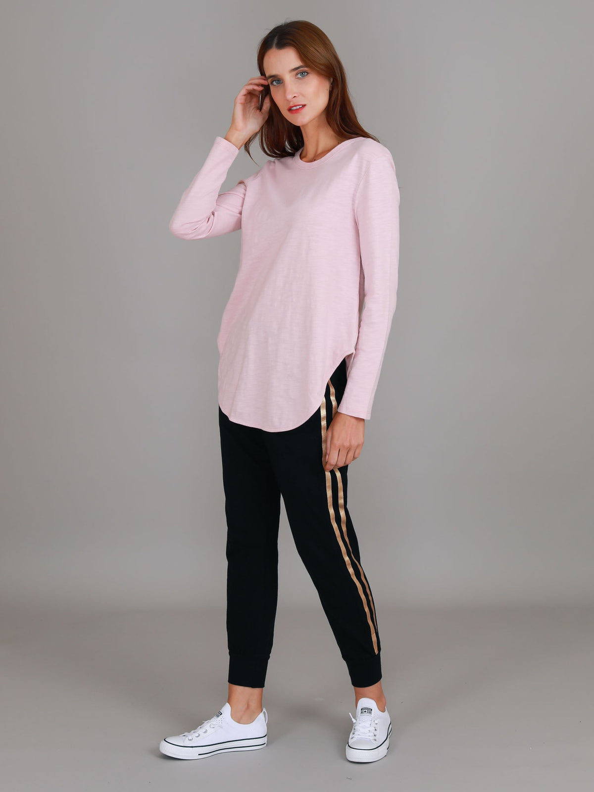 Scarlett | Women's Long Sleeve T-Shirt – Cotton Slub Jersey