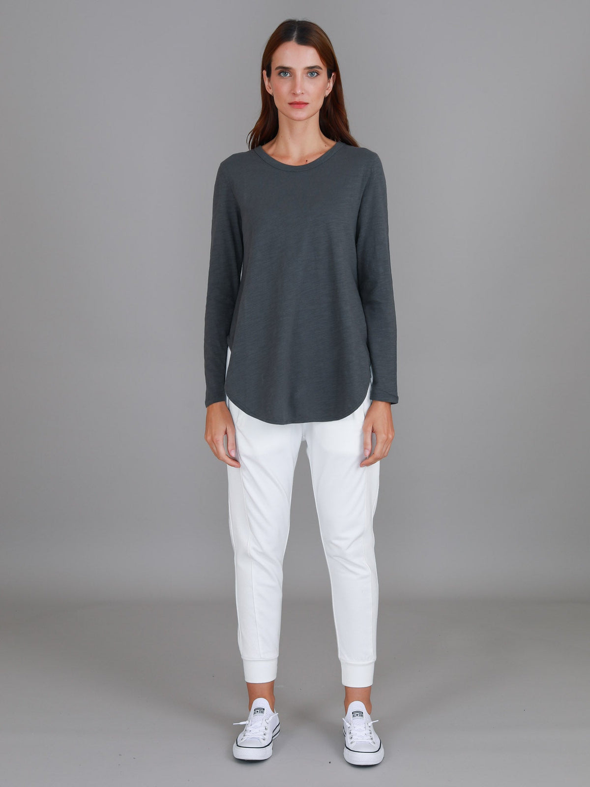 Scarlett | Women's Long Sleeve T-Shirt – Cotton Slub Jersey