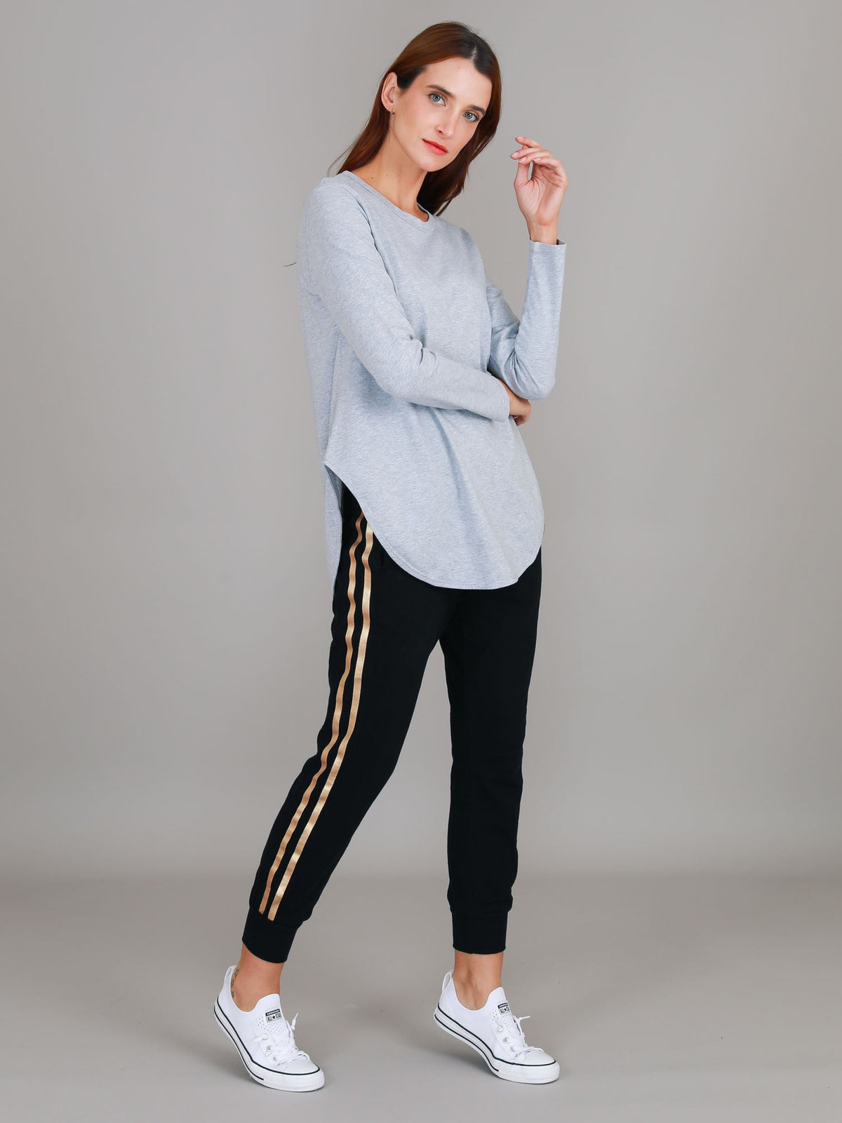 Scarlett | Women's Long Sleeve T-Shirt – Cotton Slub Jersey