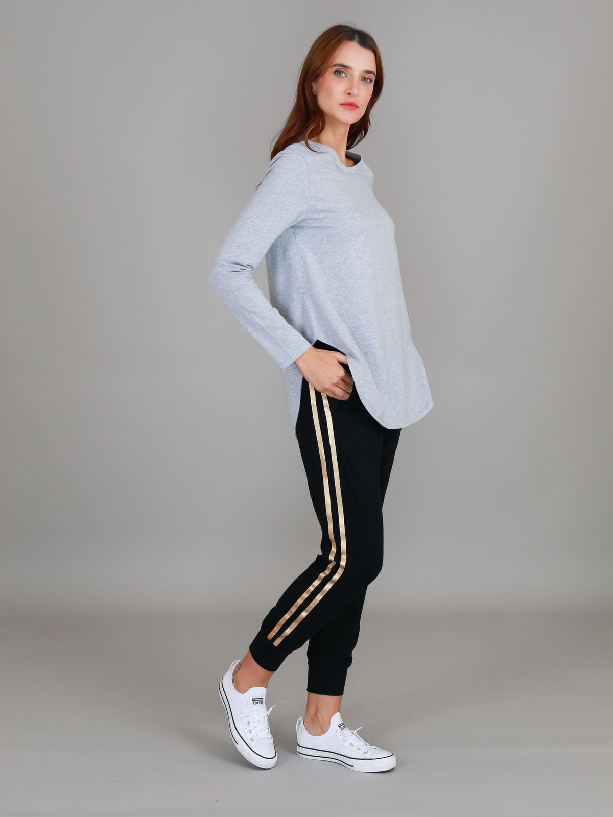 Scarlett | Women's Long Sleeve T-Shirt – Cotton Slub Jersey