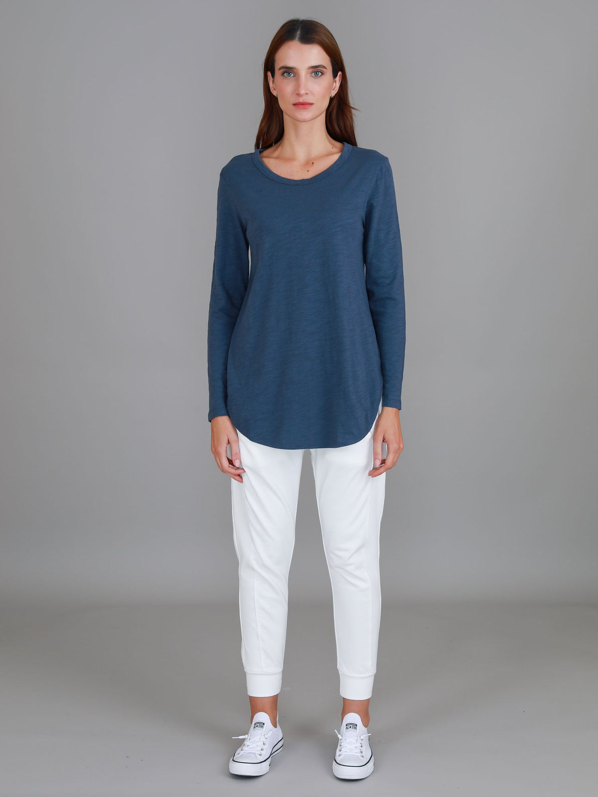 Scarlett | Women's Long Sleeve T-Shirt – Cotton Slub Jersey