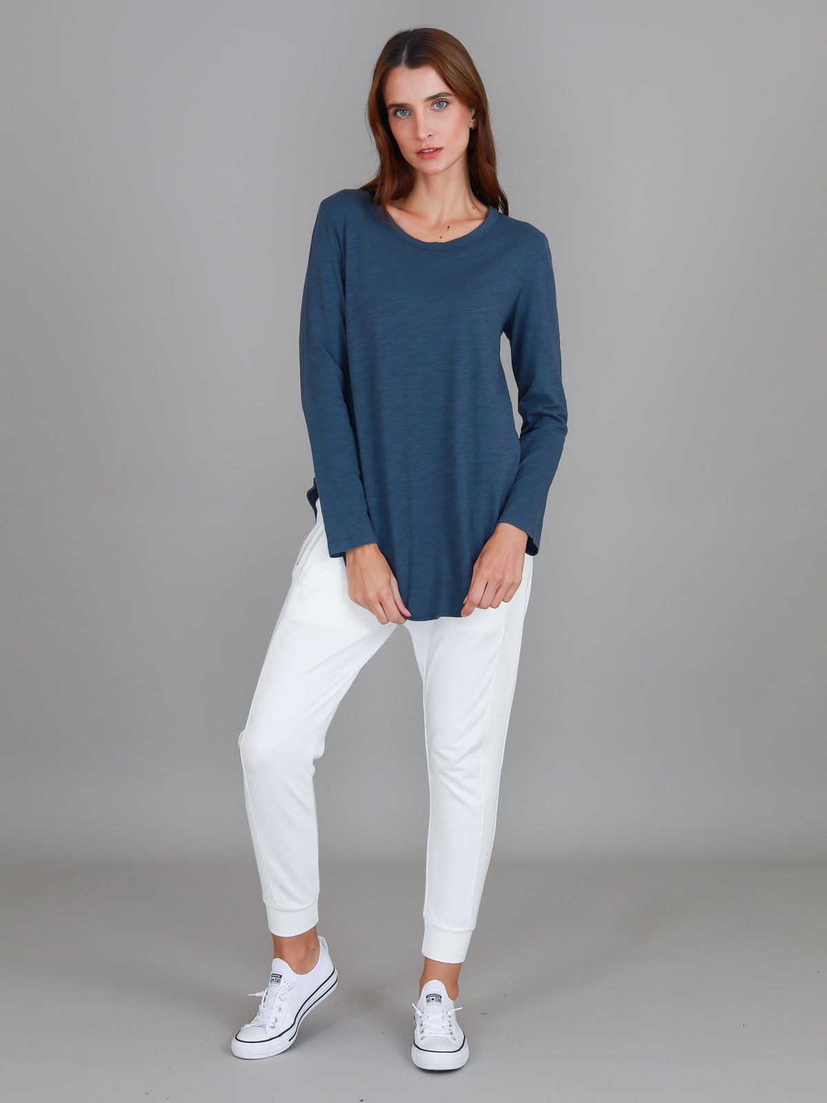 Scarlett | Women's Long Sleeve T-Shirt – Cotton Slub Jersey