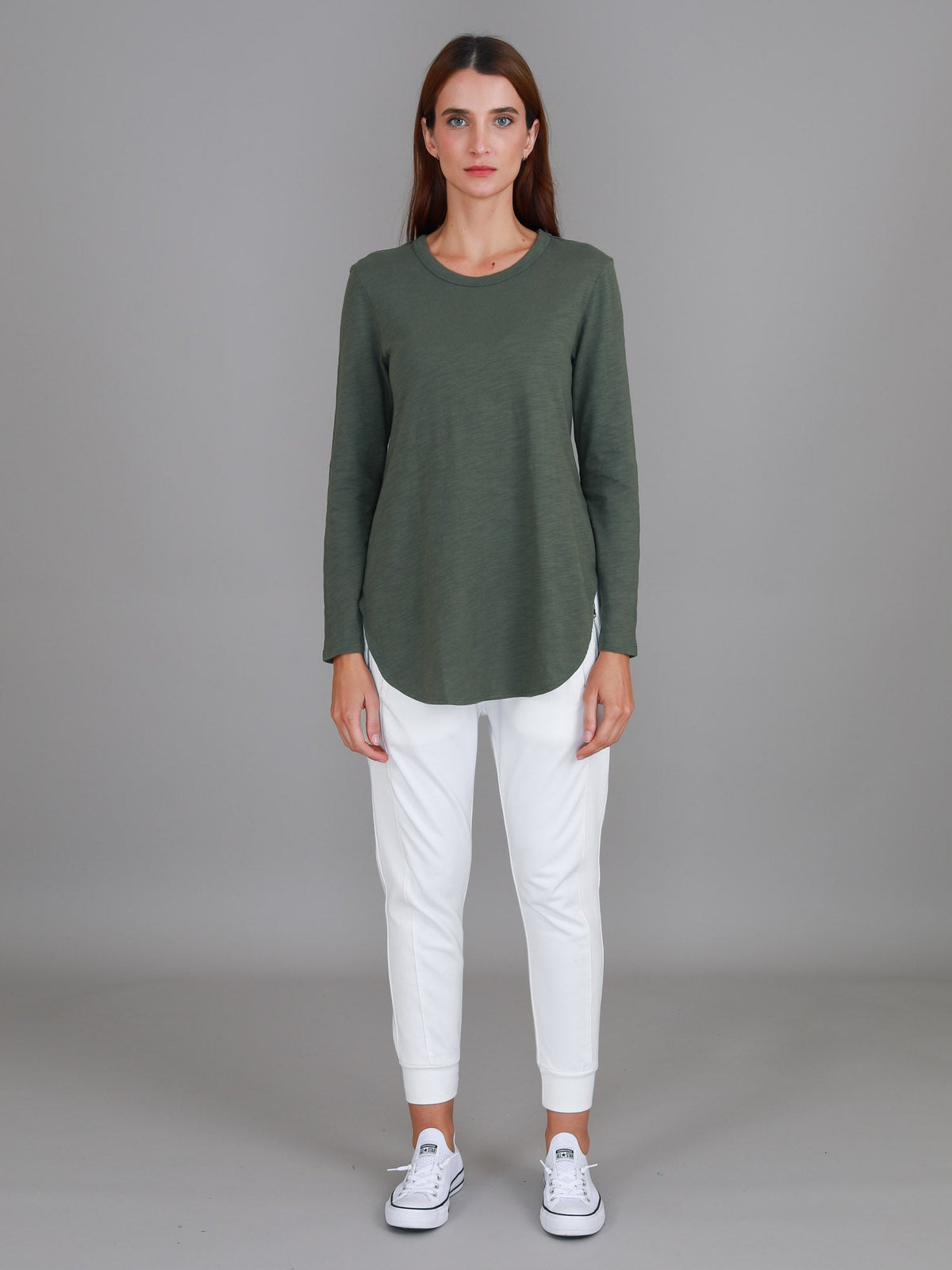 Scarlett | Women's Long Sleeve T-Shirt – Cotton Slub Jersey