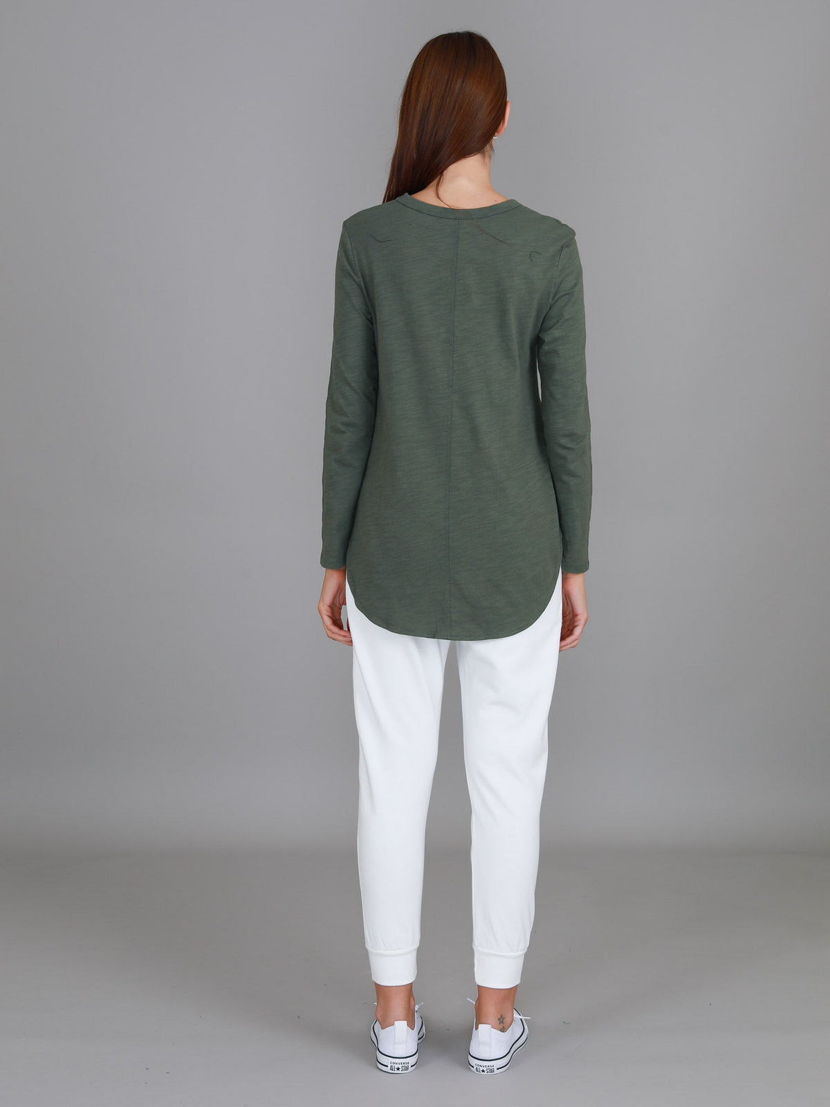 Scarlett | Women's Long Sleeve T-Shirt – Cotton Slub Jersey