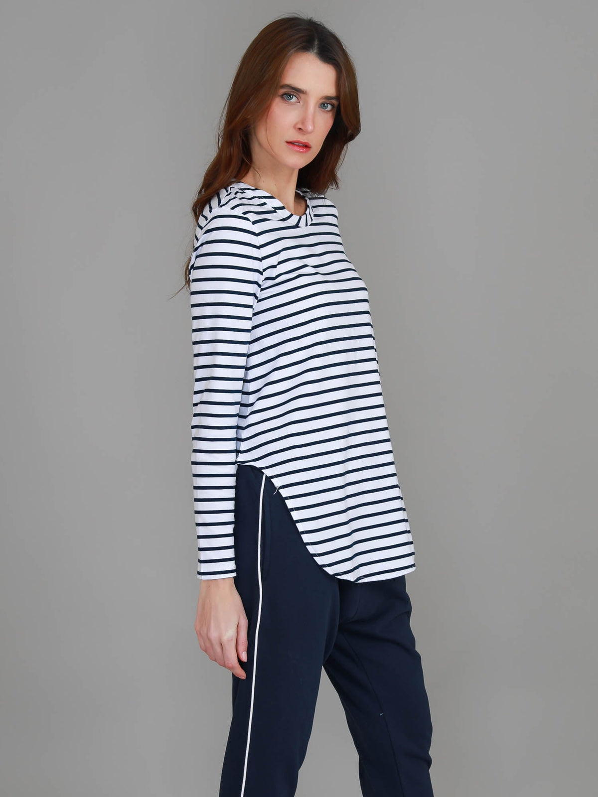 Scarlett | Women's Long Sleeve T-Shirt – Cotton Slub Jersey