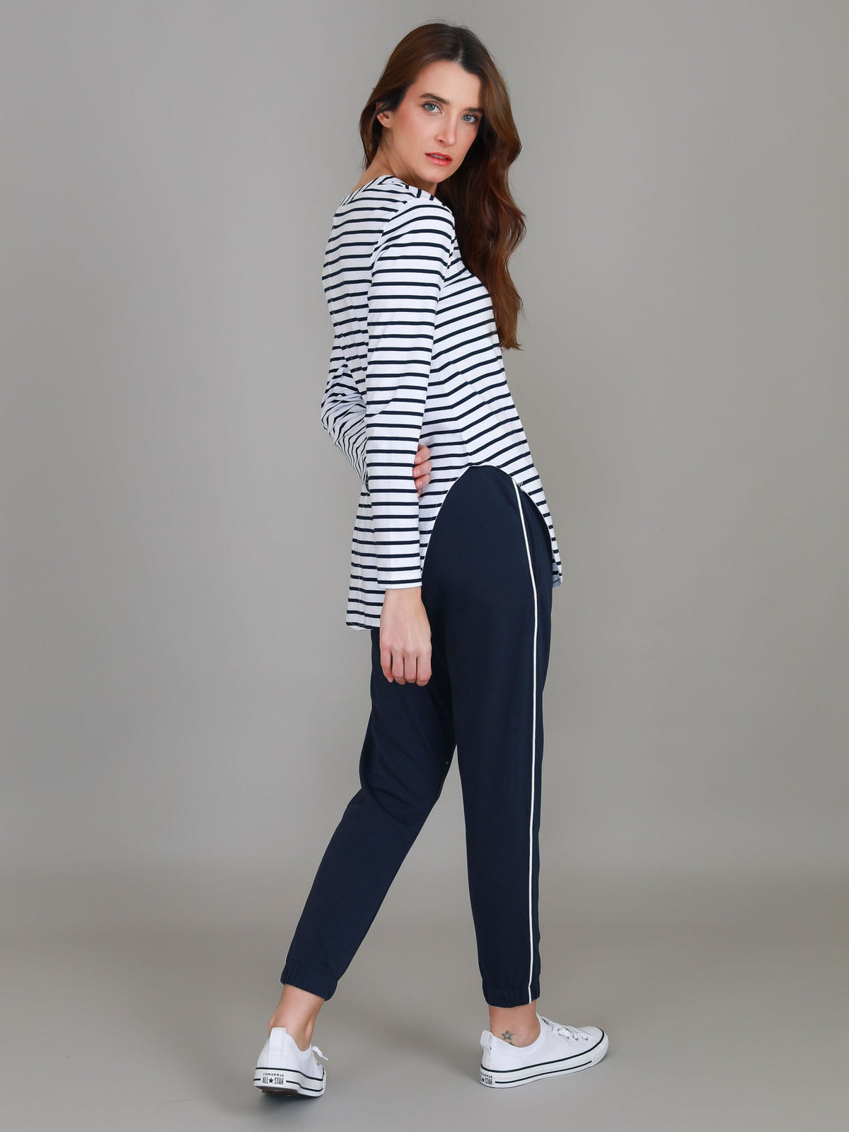 Scarlett | Women's Long Sleeve T-Shirt – Cotton Slub Jersey
