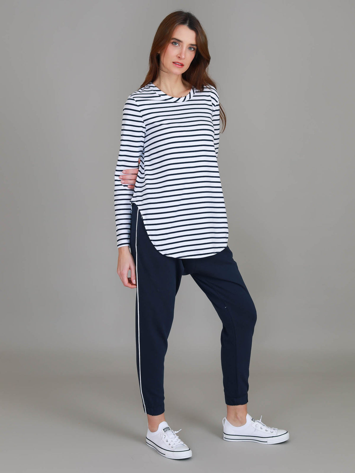 Scarlett | Women's Long Sleeve T-Shirt – Cotton Slub Jersey
