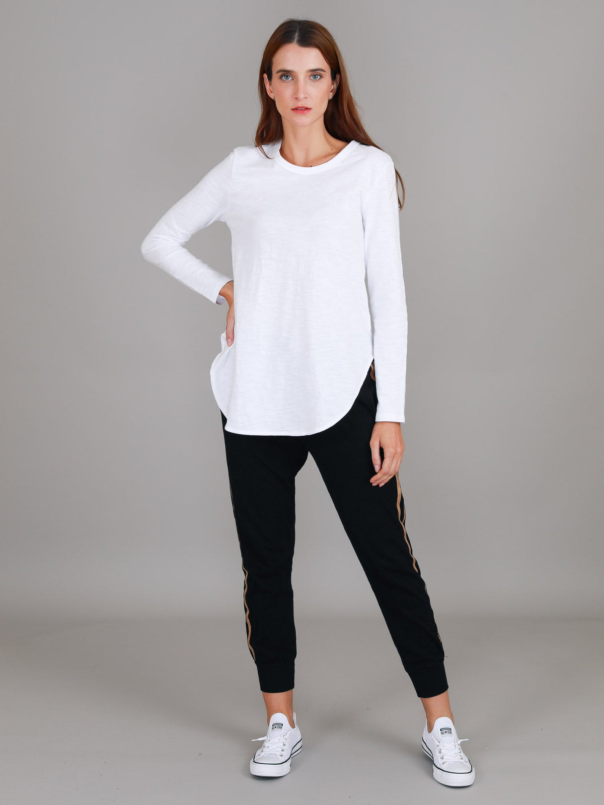 Scarlett | Women's Long Sleeve T-Shirt – Cotton Slub Jersey