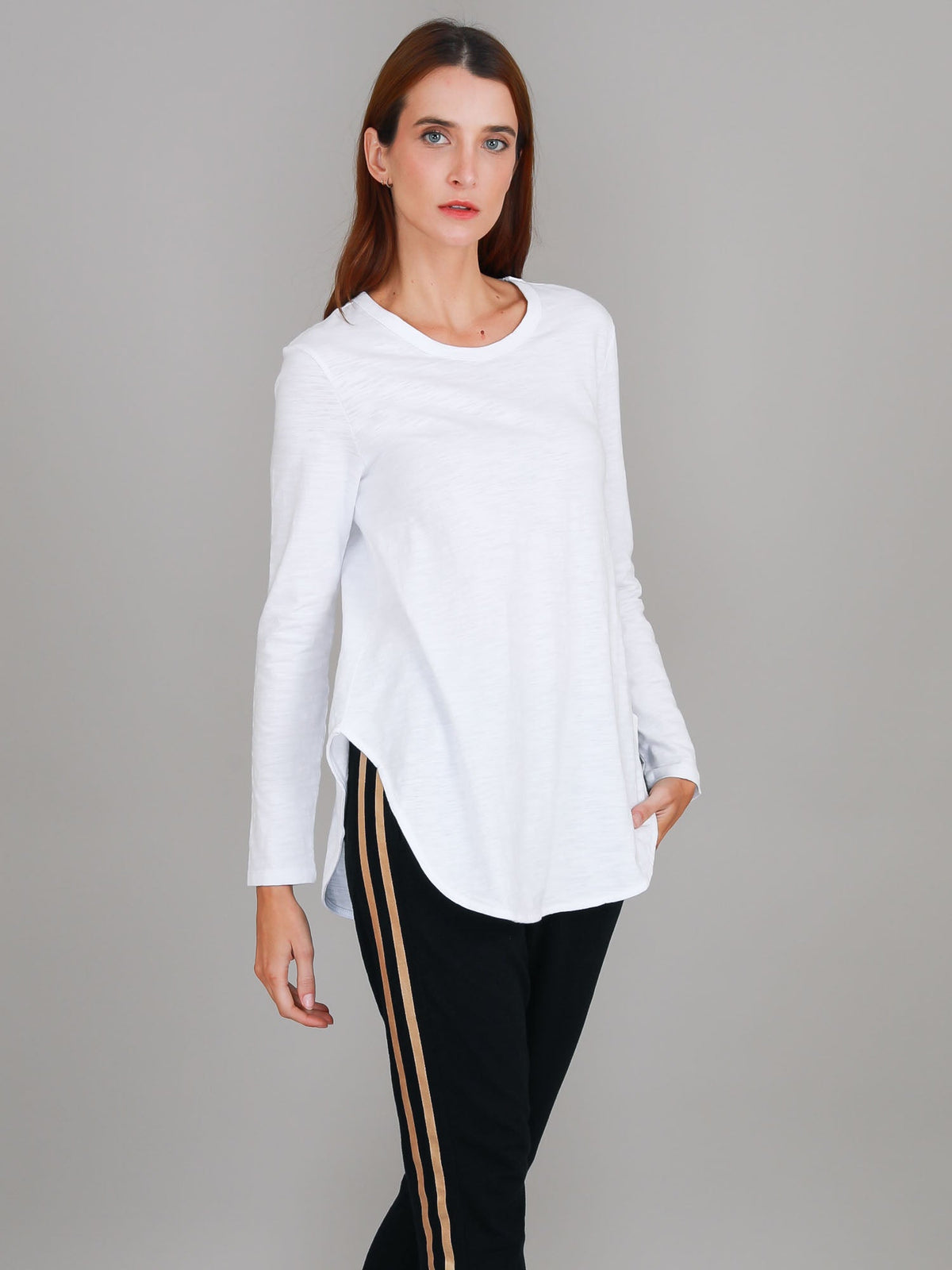 Scarlett | Women's Long Sleeve T-Shirt – Cotton Slub Jersey