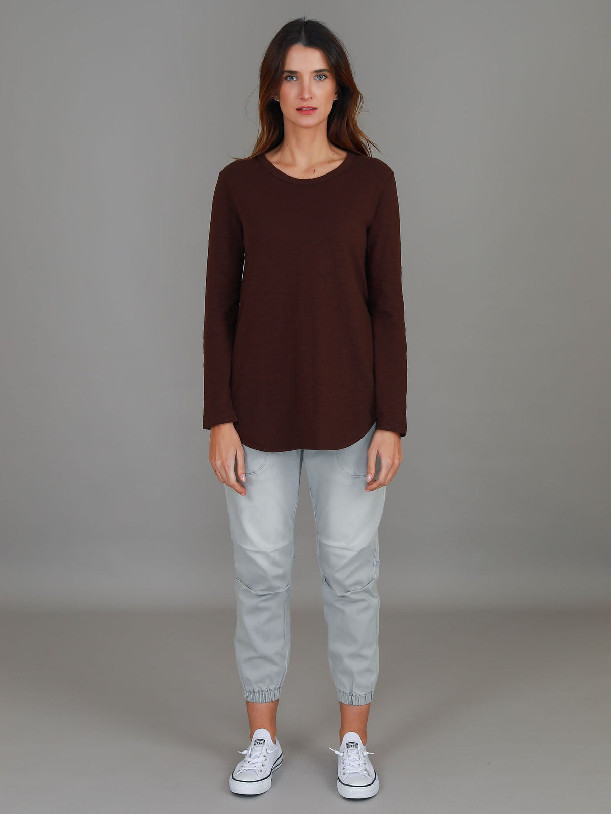 Scarlett | Women's Long Sleeve T-Shirt – Cotton Slub Jersey