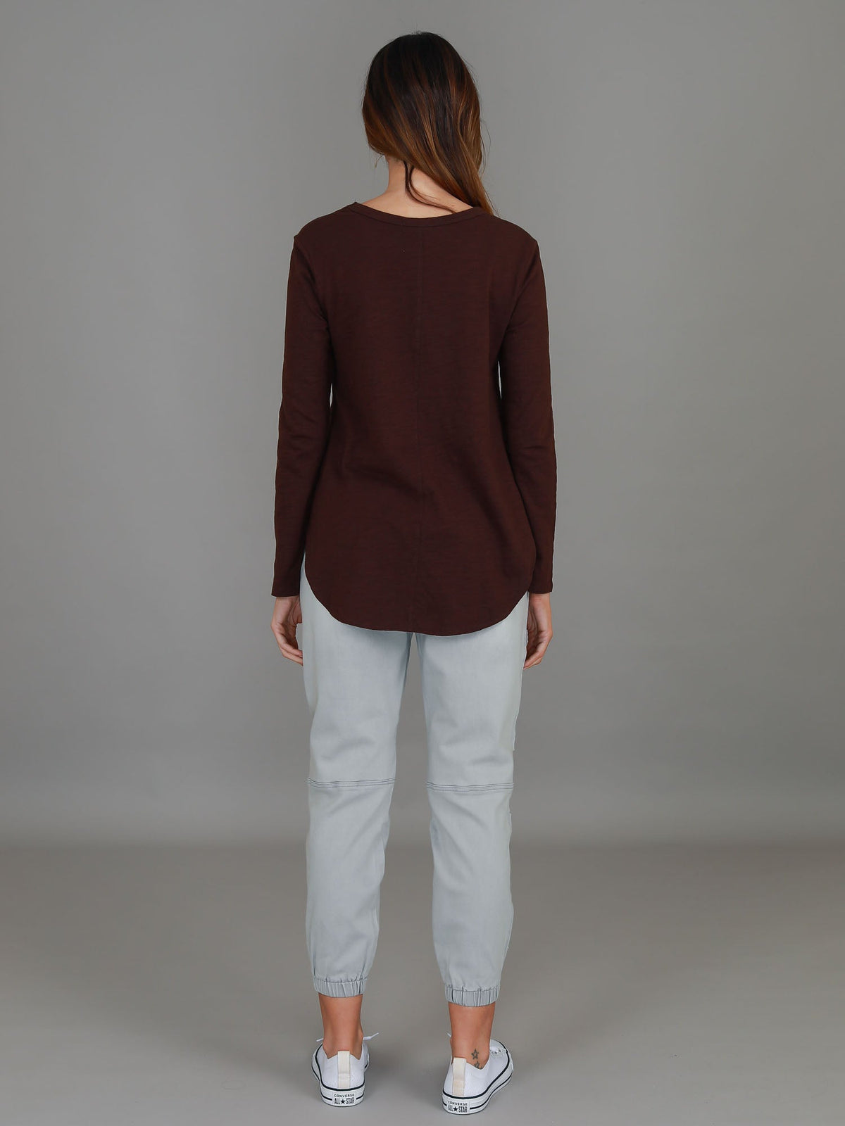 Scarlett | Women's Long Sleeve T-Shirt – Cotton Slub Jersey