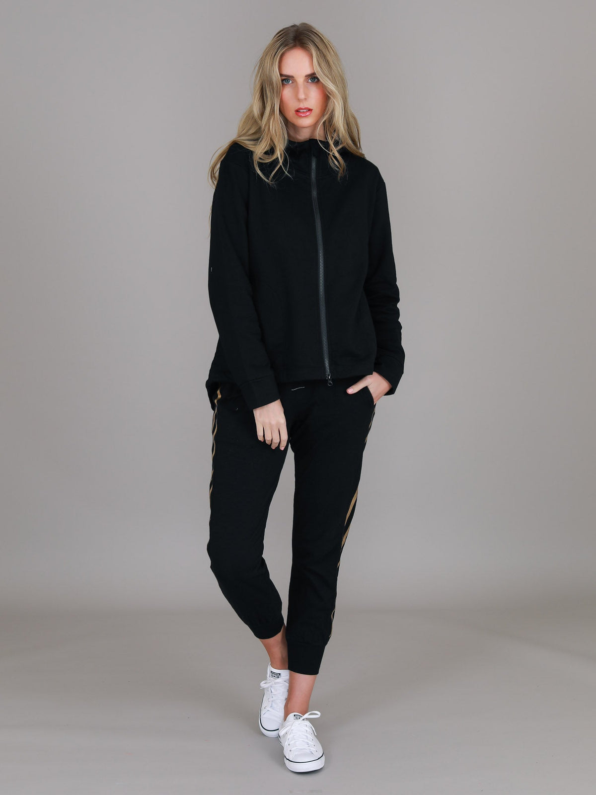 Olinda | Women's Zip-Up Hoodie Jacket – French Terry