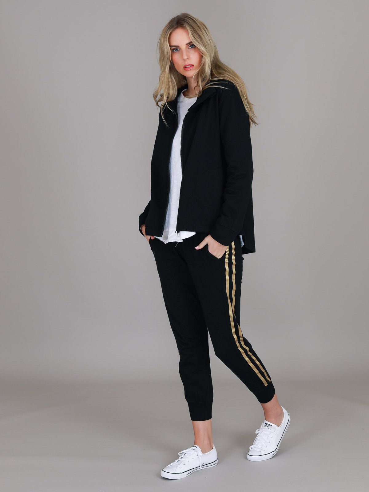 Olinda | Women's Zip-Up Hoodie Jacket – French Terry