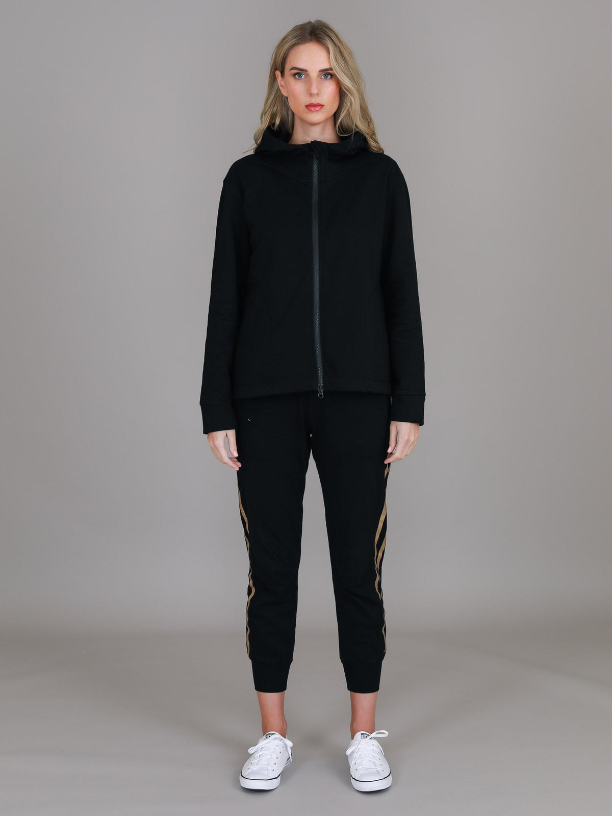 Olinda | Women's Zip-Up Hoodie Jacket – French Terry