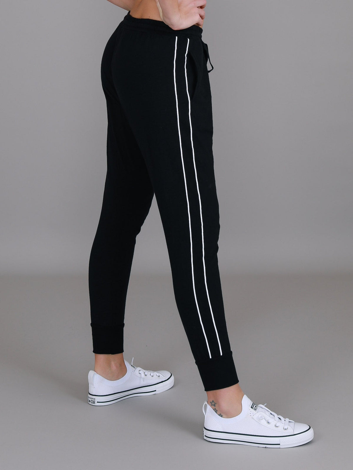 Rowan Stripe Seam Jogger
