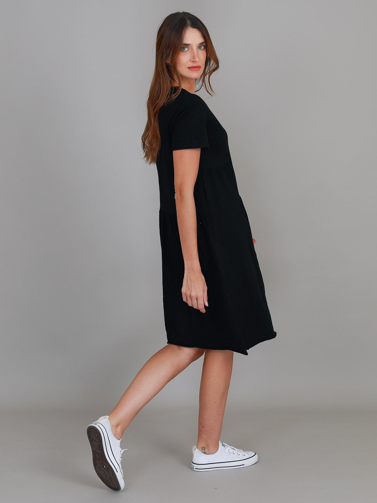 Ruby | Women's Short Sleeve Dress – Cotton Jersey