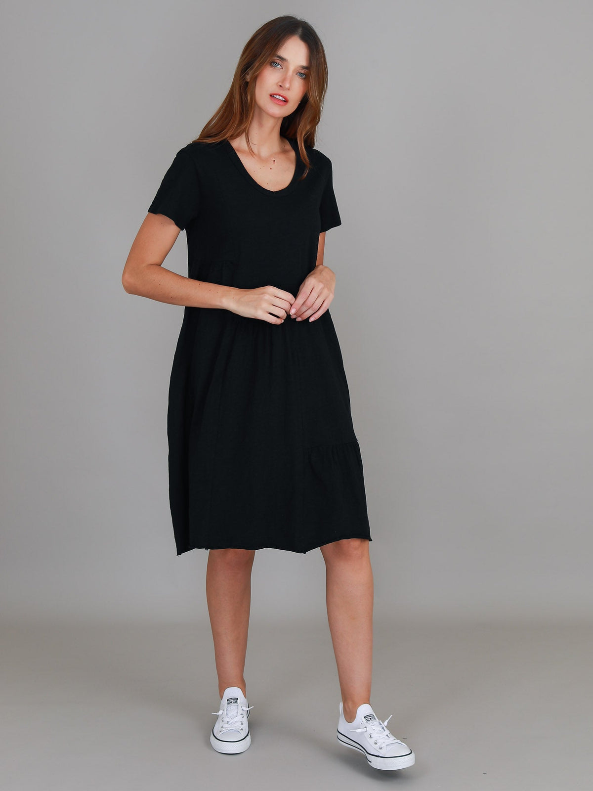 Ruby | Women's Short Sleeve Dress – Cotton Jersey