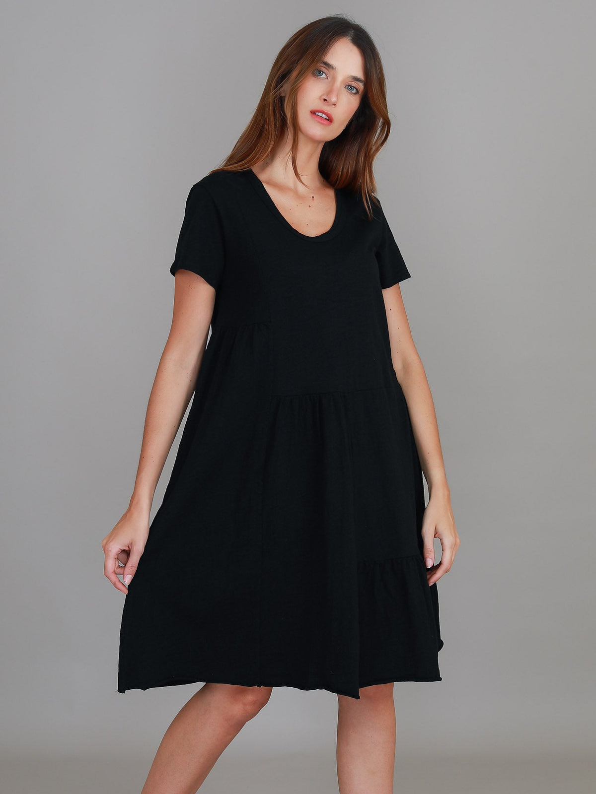 Ruby | Women's Short Sleeve Dress – Cotton Jersey