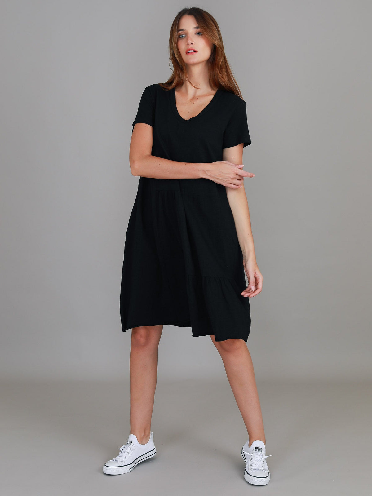 Ruby | Women's Short Sleeve Dress – Cotton Jersey