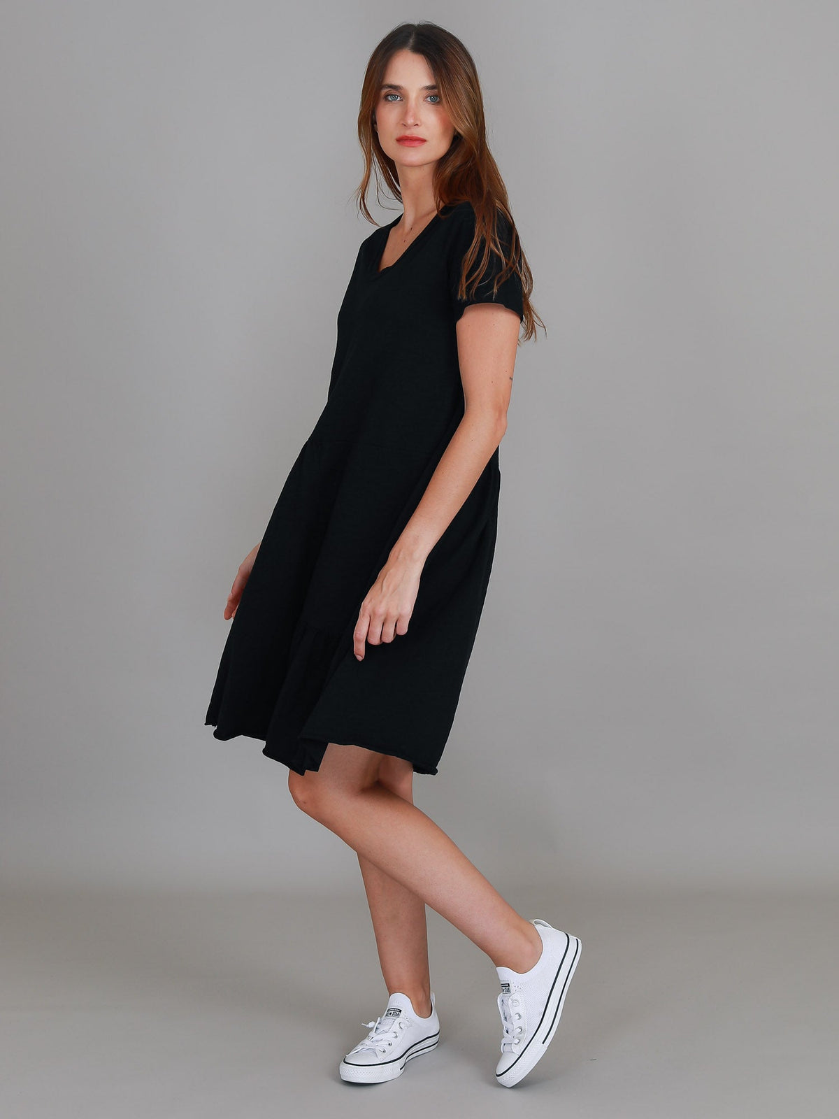 Ruby | Women's Short Sleeve Dress – Cotton Jersey