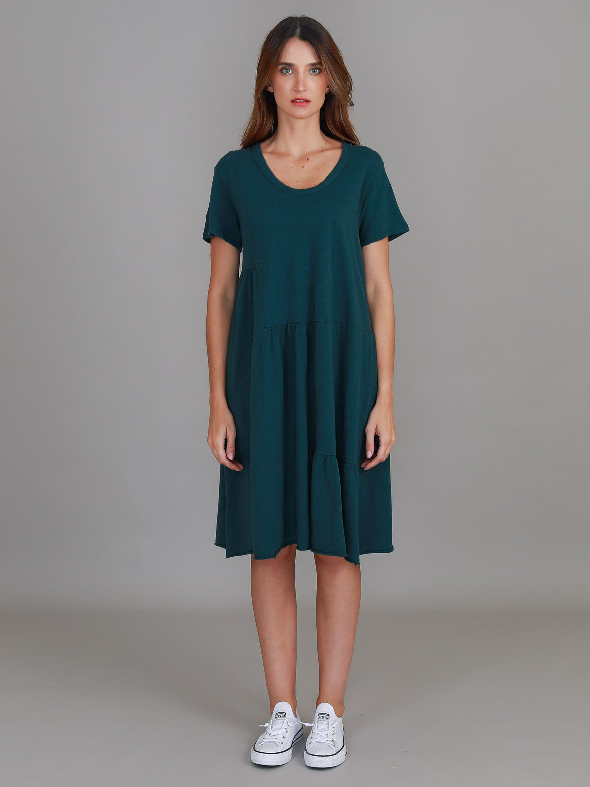 Ruby | Women's Short Sleeve Dress – Cotton Jersey
