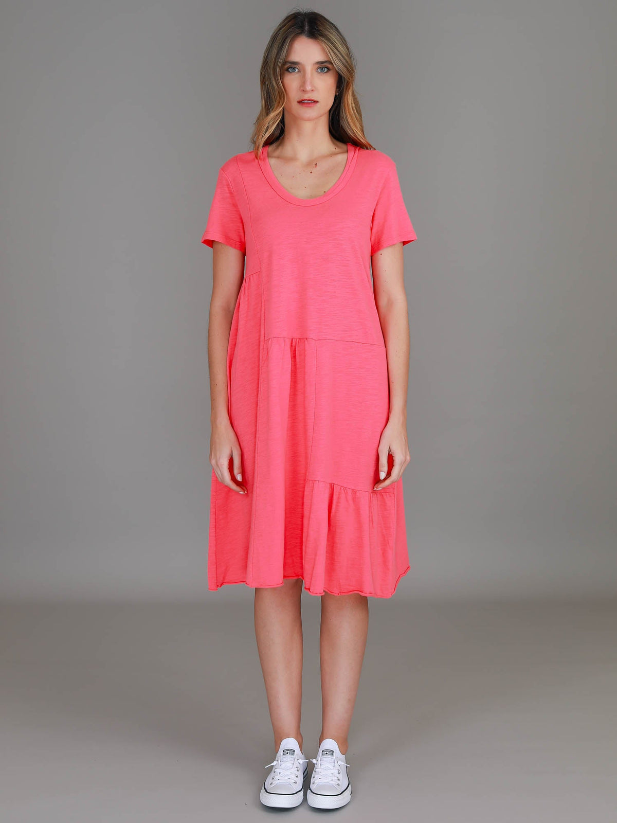 Ruby | Women's Short Sleeve Dress – Cotton Jersey