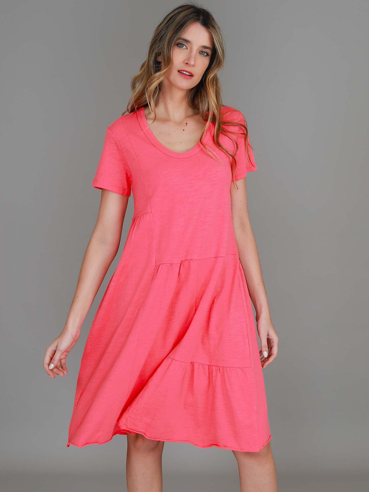 Ruby | Women's Short Sleeve Dress – Cotton Jersey