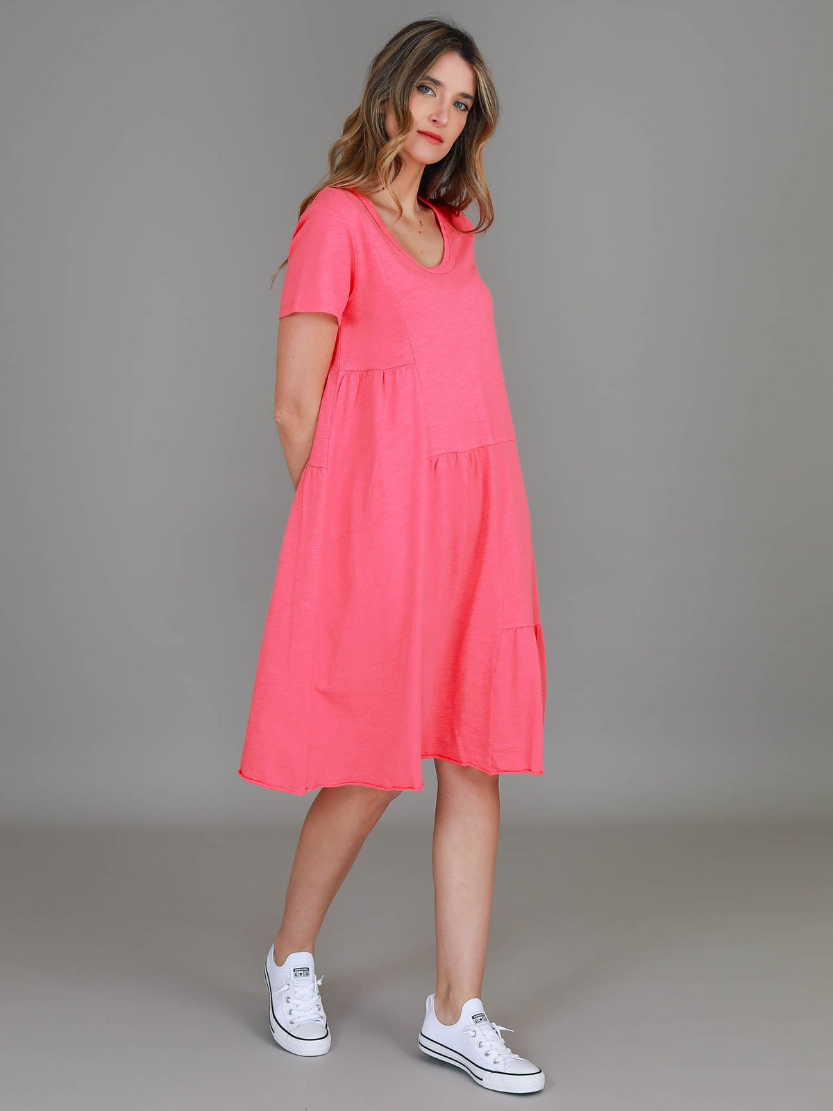 Ruby | Women's Short Sleeve Dress – Cotton Jersey