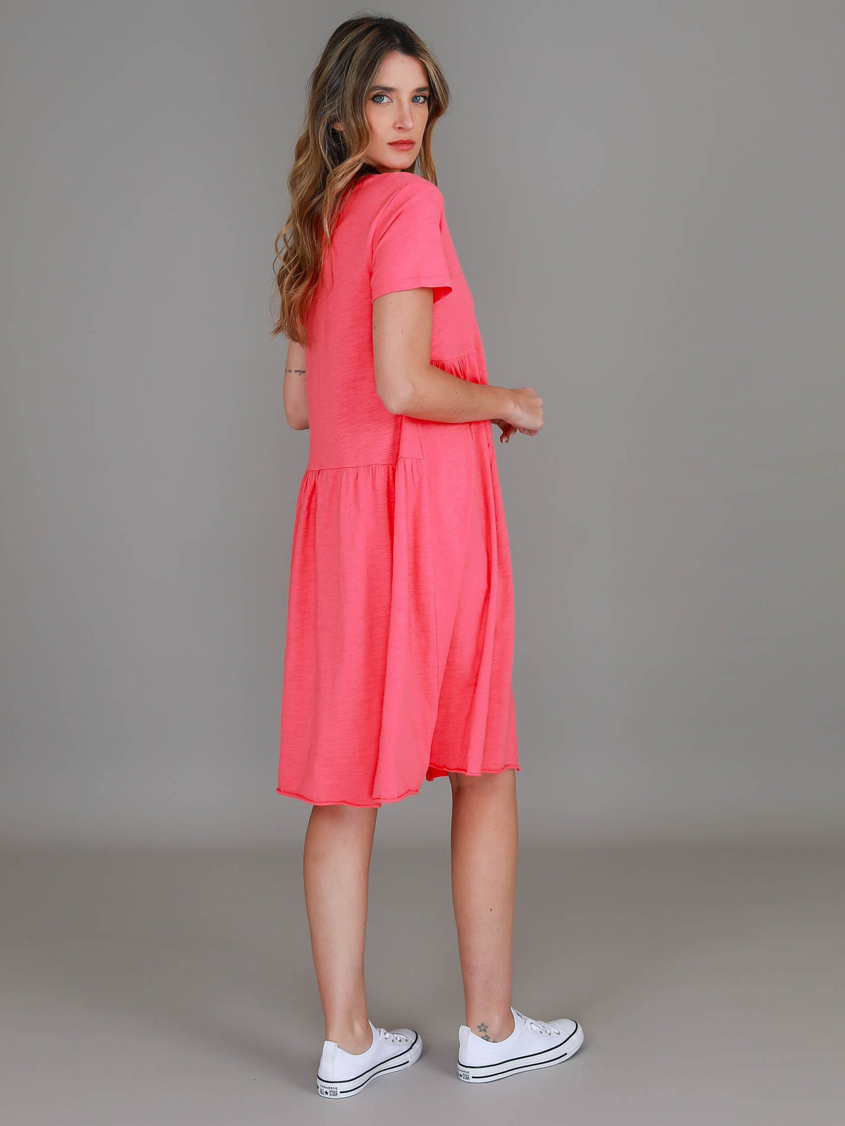 Ruby | Women's Short Sleeve Dress – Cotton Jersey