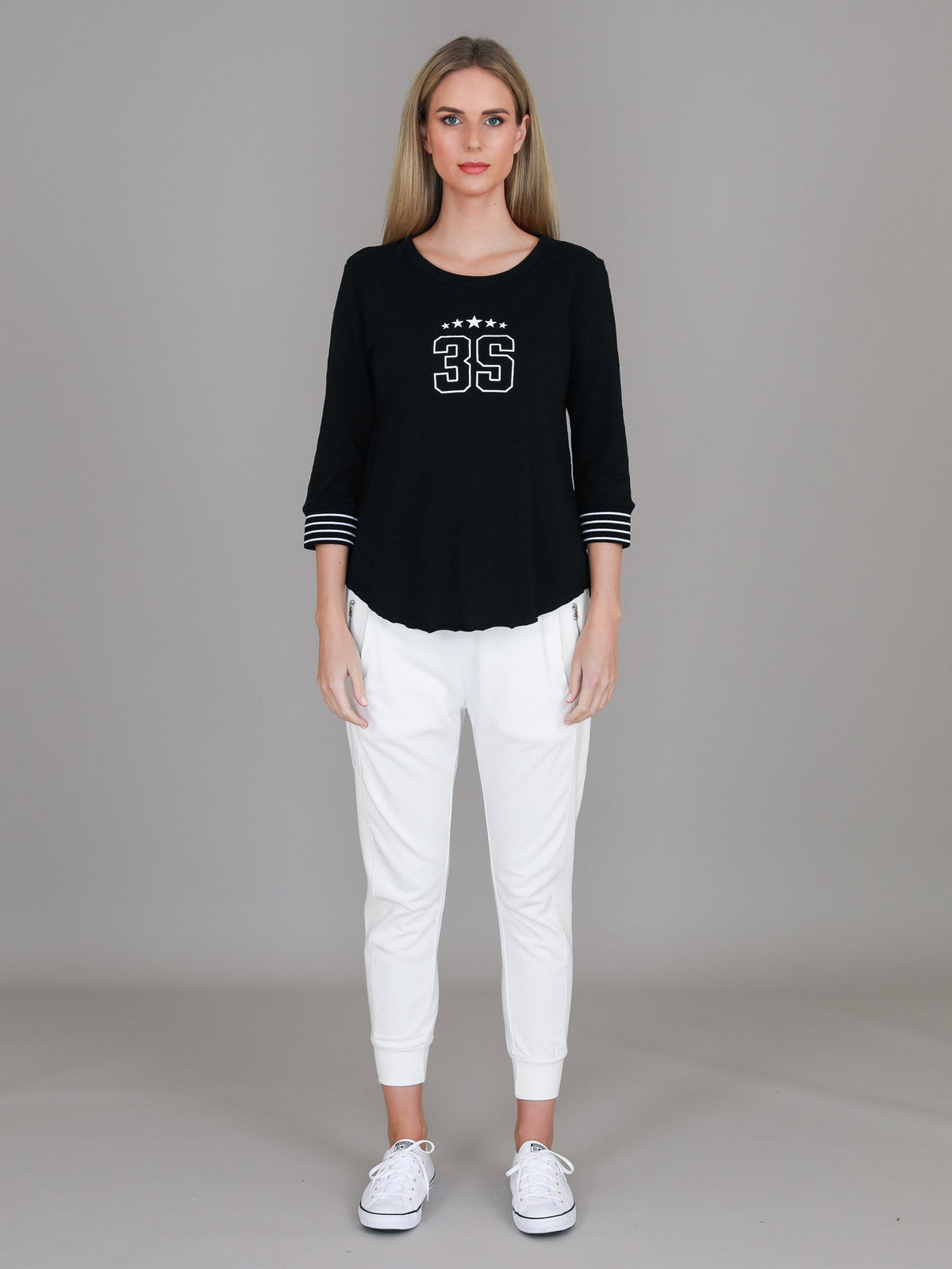 Teagan 3/4 Sleeve T Shirt (Sale)
