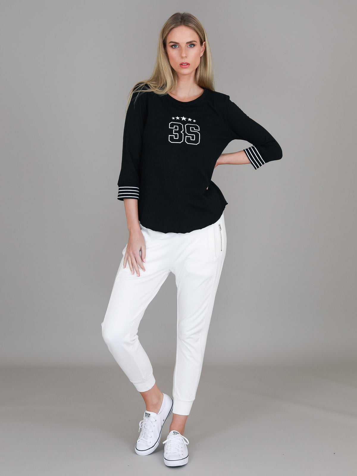 Teagan 3/4 Sleeve T Shirt (Sale)