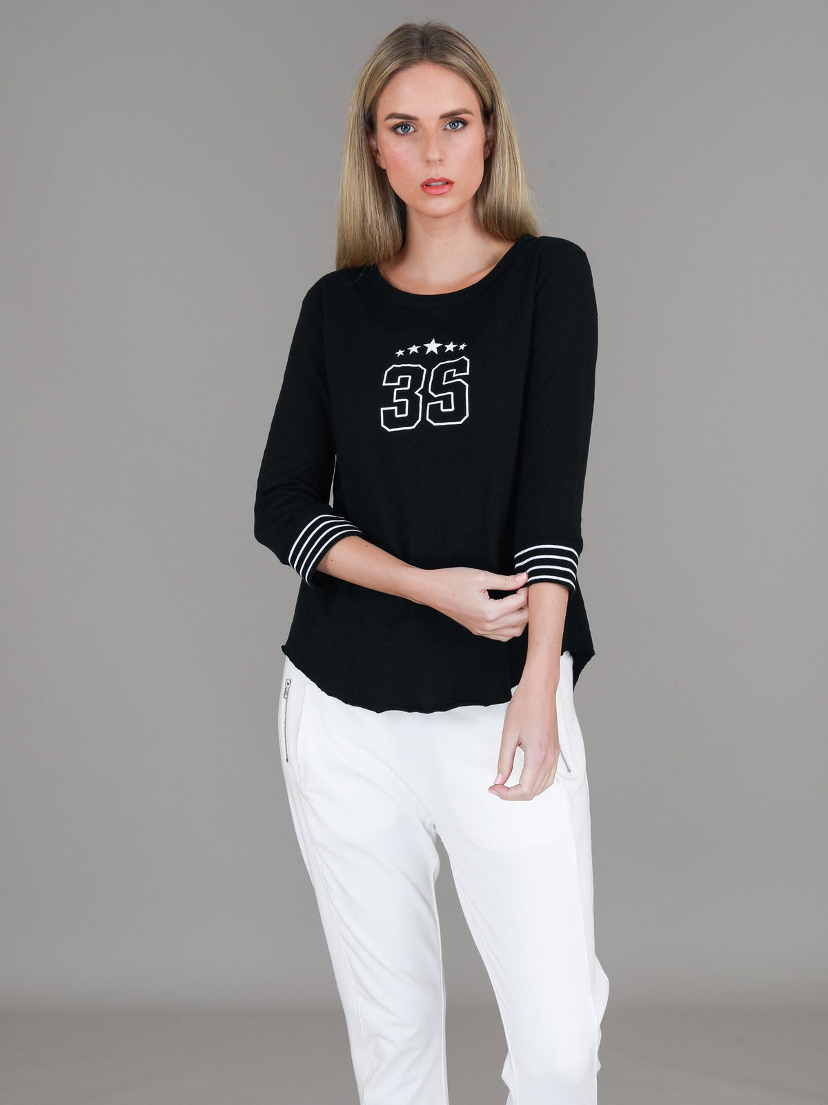 Teagan 3/4 Sleeve T Shirt (Sale)