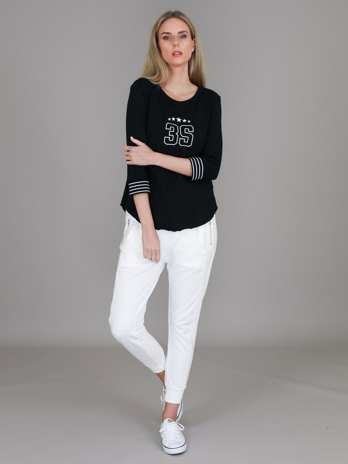 Teagan 3/4 Sleeve T Shirt (Sale)