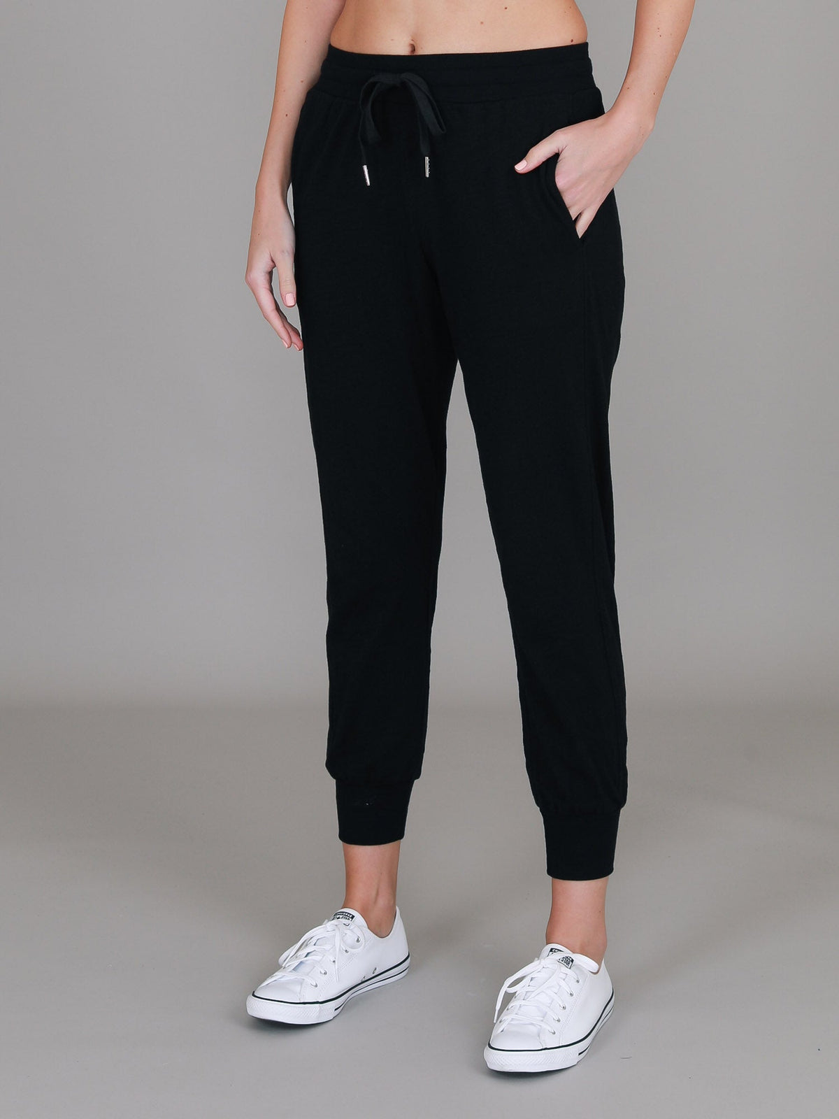 Amber | Women's Track Jogger Pants – Cotton Jersey