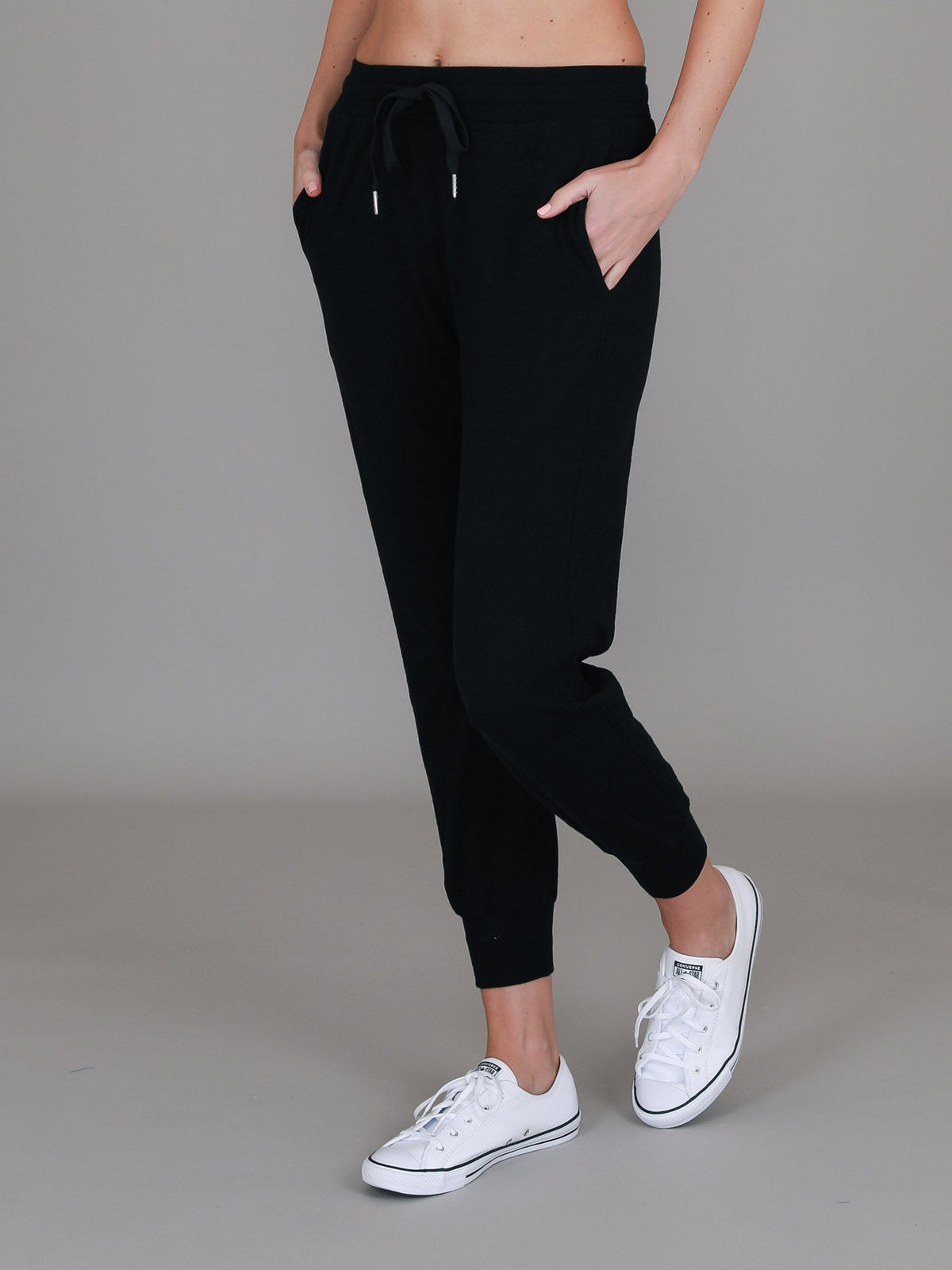 Amber | Women's Track Jogger Pants – Cotton Jersey