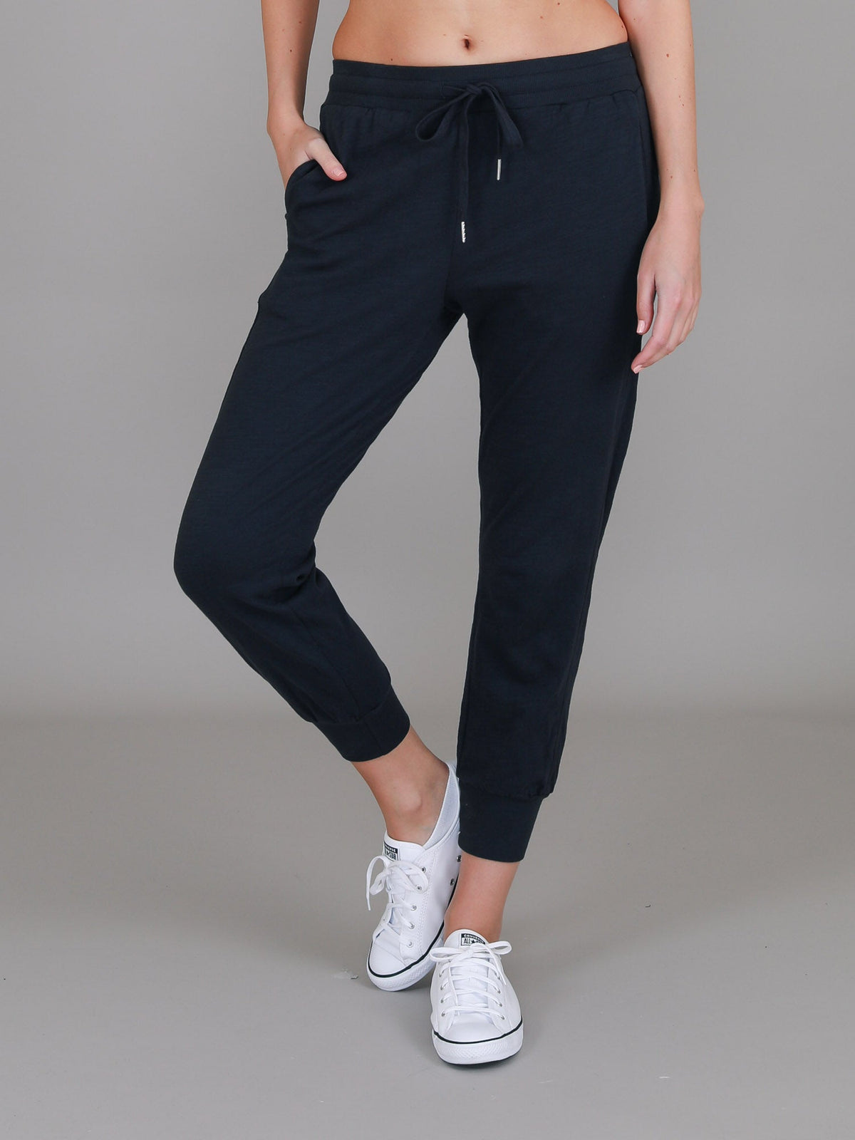 Amber | Women's Track Jogger Pants – Cotton Jersey