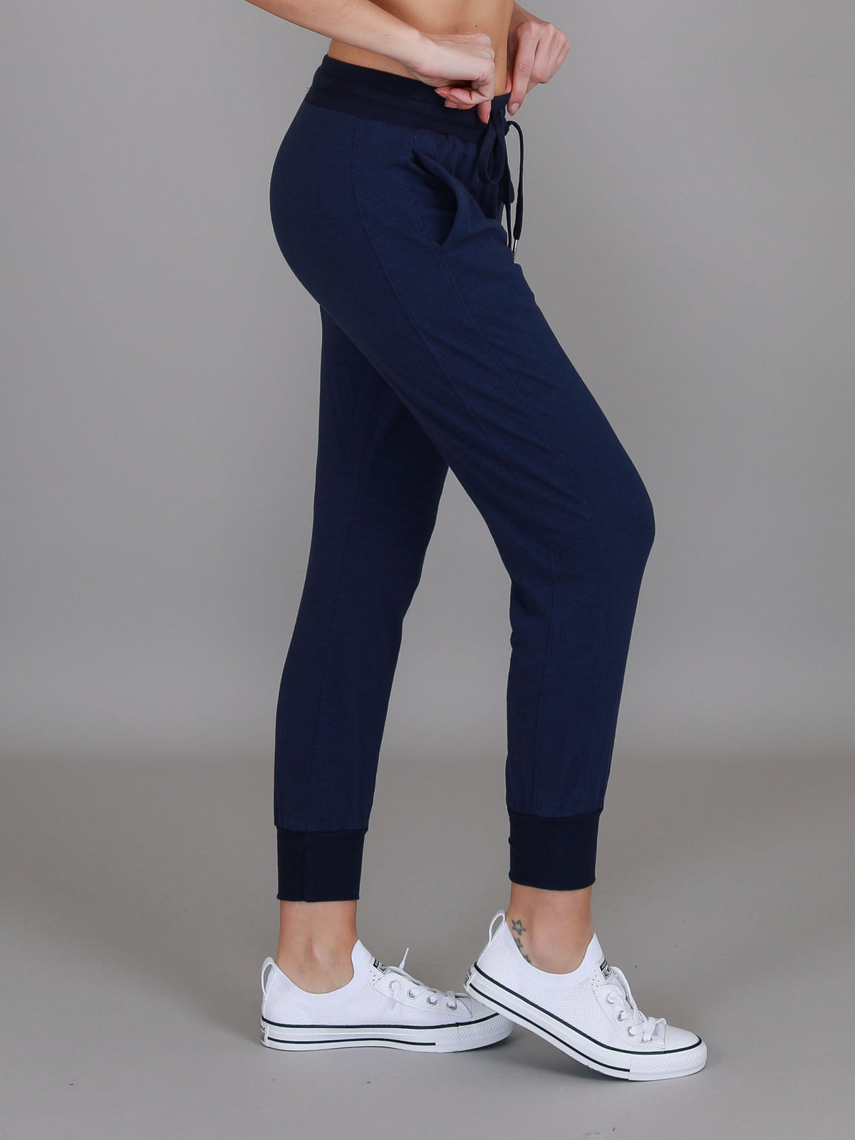 Amber | Women's Track Jogger Pants – Cotton Jersey