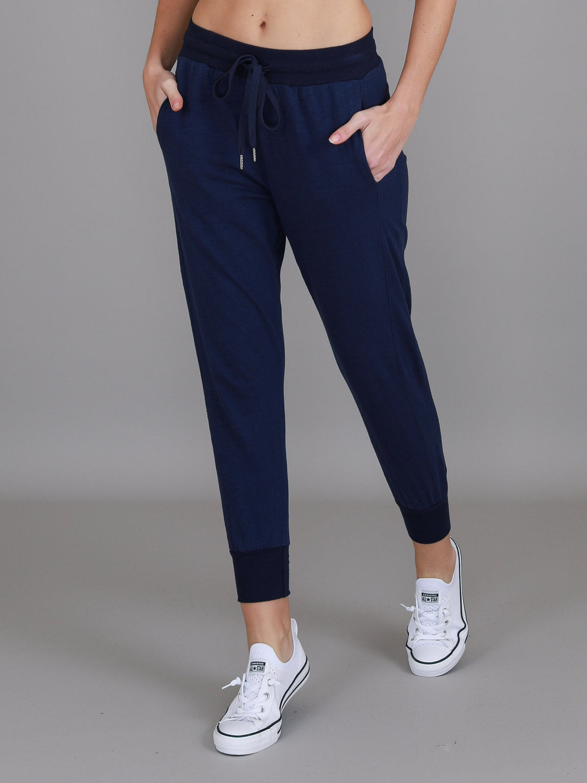 Amber | Women's Track Jogger Pants – Cotton Jersey