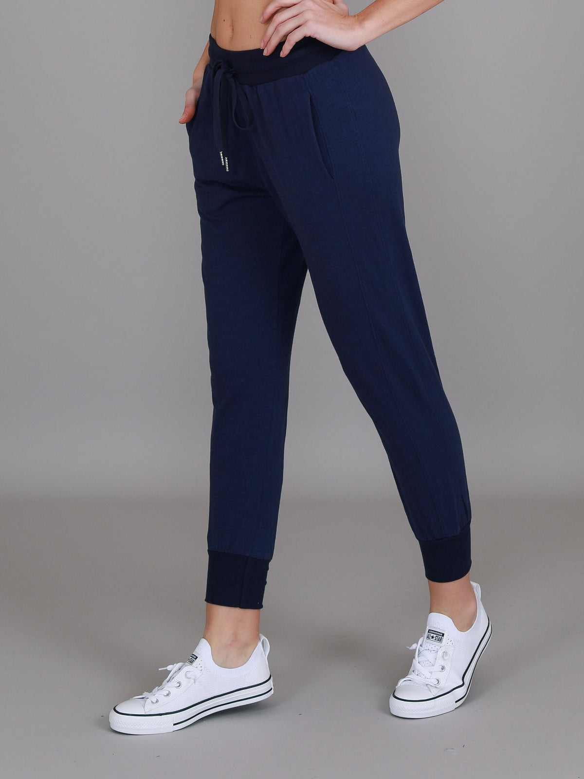 Amber | Women's Track Jogger Pants – Cotton Jersey