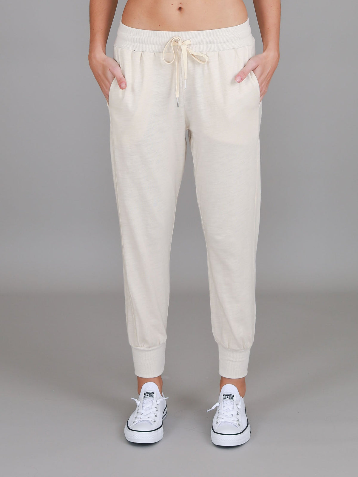 Amber | Women's Track Jogger Pants – Cotton Jersey