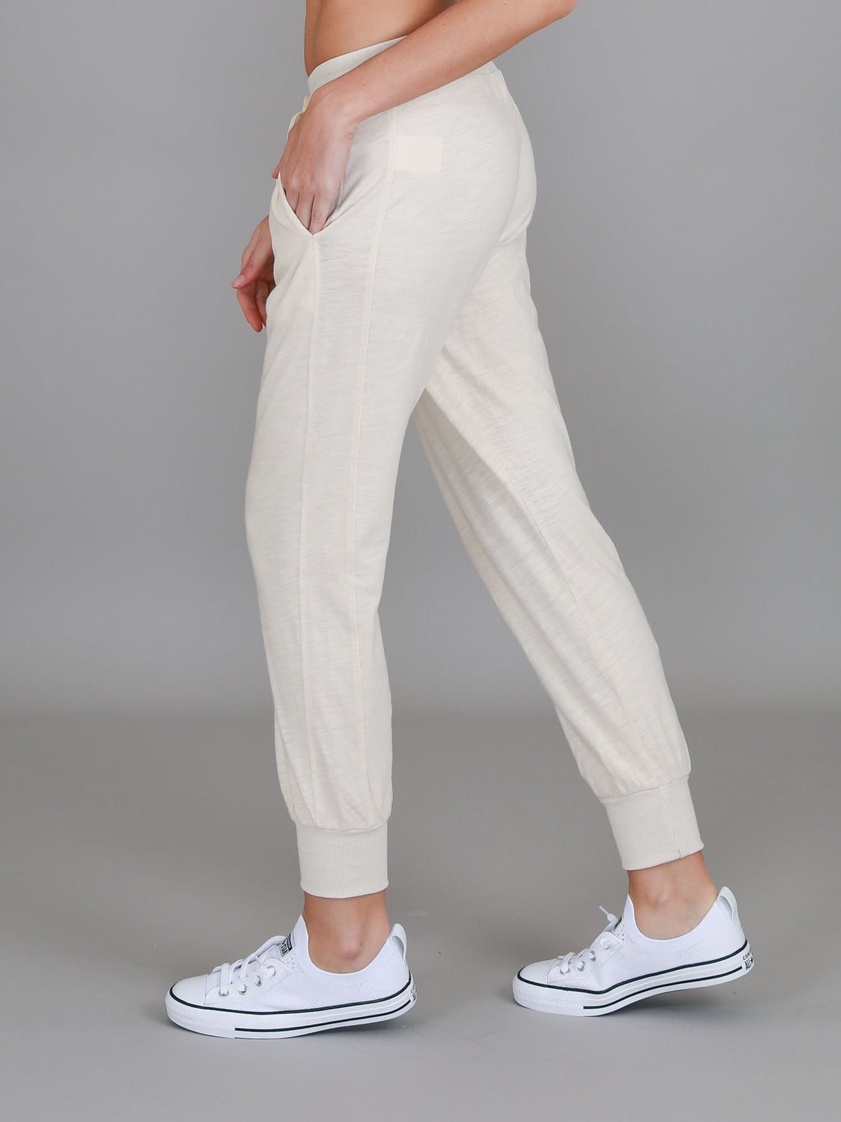 Amber | Women's Track Jogger Pants – Cotton Jersey