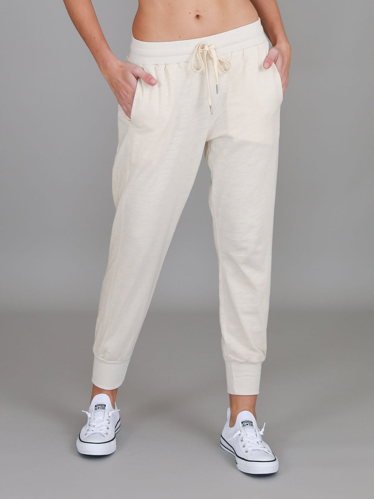 Amber | Women's Track Jogger Pants – Cotton Jersey
