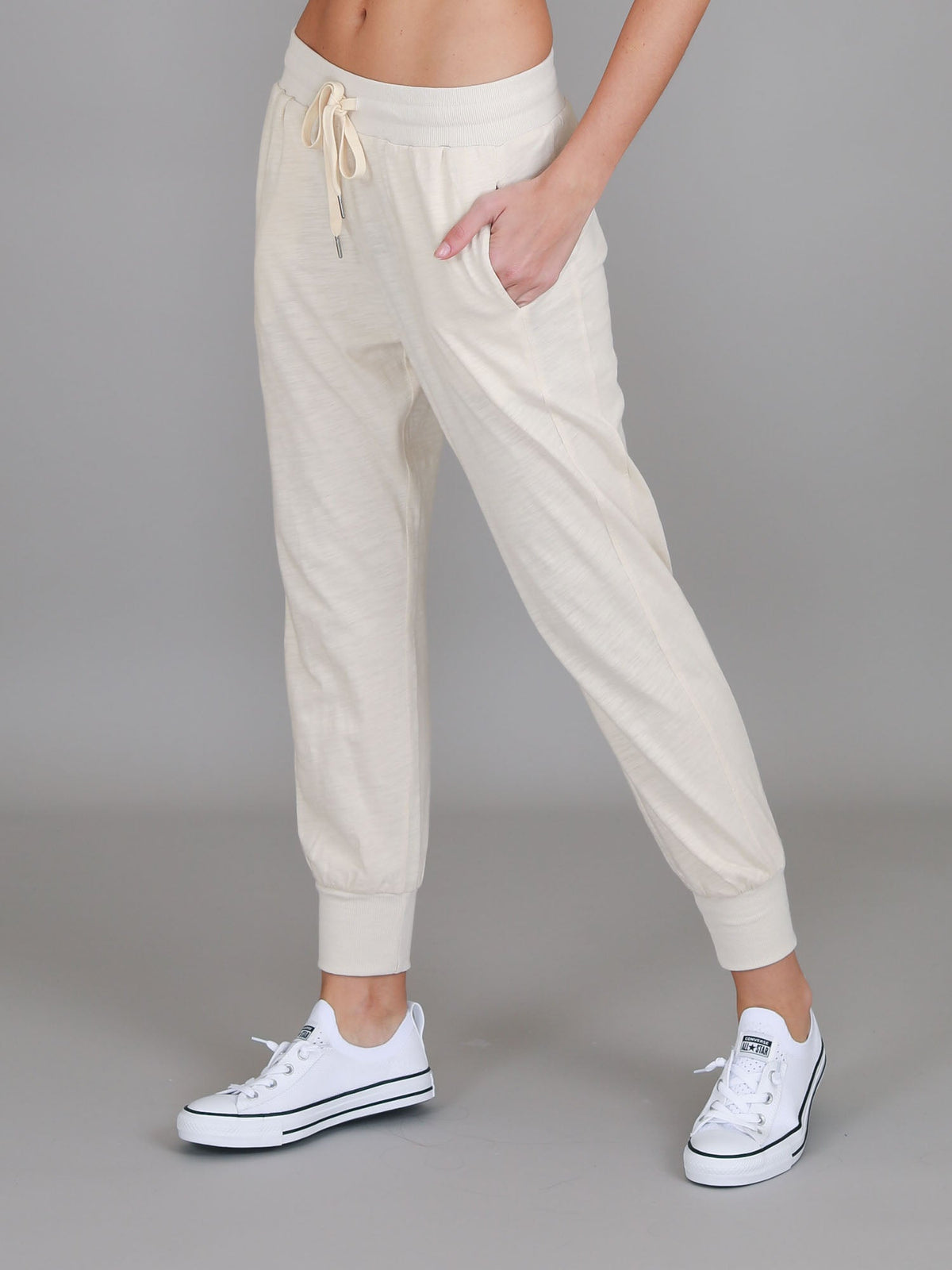 Amber | Women's Track Jogger Pants – Cotton Jersey