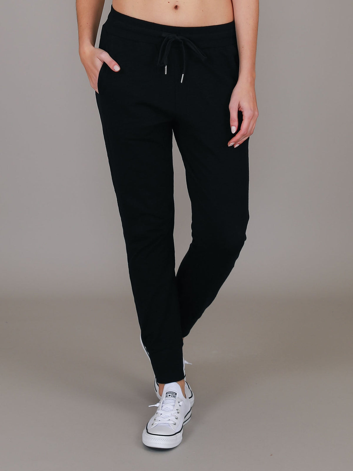 Amber +5cm | Women's Slim Fit Jogger Pants – Cotton Jersey